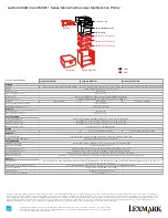 Preview for 2 page of Lexmark MX610 Series Product Specifications