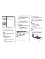 Preview for 7 page of Lexmark MX6500E Quick Reference Manual