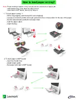 Preview for 3 page of Lexmark MX711de User Manual