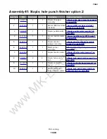 Preview for 88 page of Lexmark MX71X Service Manual