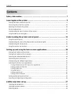 Preview for 2 page of Lexmark MX910 Series User Manual