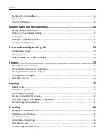 Preview for 3 page of Lexmark MX910 Series User Manual