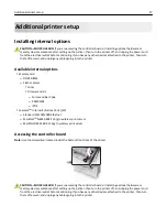 Preview for 27 page of Lexmark MX910 Series User Manual