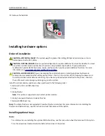 Preview for 38 page of Lexmark MX910 Series User Manual