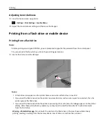 Preview for 71 page of Lexmark MX910 Series User Manual