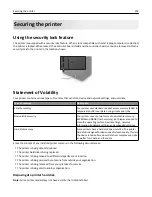 Preview for 202 page of Lexmark MX910 Series User Manual