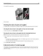 Preview for 210 page of Lexmark MX910 Series User Manual