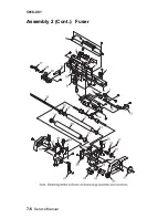 Предварительный просмотр 276 страницы Lexmark Optra C710 Service Manual