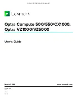 Предварительный просмотр 1 страницы Lexmark Optra Compute 500 User Manual