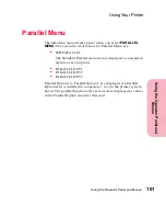 Preview for 117 page of Lexmark Optra S 1250 User Manual