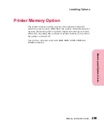 Preview for 315 page of Lexmark Optra S 1250 User Manual