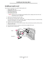 Предварительный просмотр 34 страницы Lexmark Optra T642n User Manual