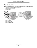 Предварительный просмотр 35 страницы Lexmark Optra T642n User Manual