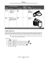 Предварительный просмотр 59 страницы Lexmark Optra T642n User Manual