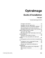 Preview for 73 page of Lexmark OptraImage 433 Setup Manual