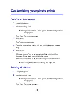 Preview for 14 page of Lexmark P315 - DPI Photo Printer User Manual