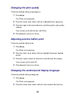 Preview for 21 page of Lexmark P315 - DPI Photo Printer User Manual