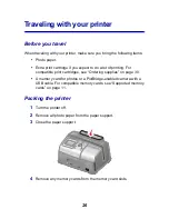 Preview for 24 page of Lexmark P315 - DPI Photo Printer User Manual