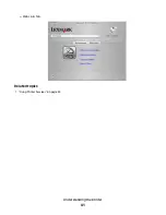 Предварительный просмотр 41 страницы Lexmark P350 User Manual