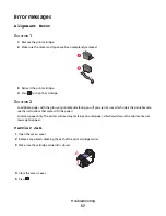 Предварительный просмотр 57 страницы Lexmark P350 User Manual