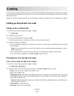 Preview for 73 page of Lexmark Prestige Pro802 User Manual