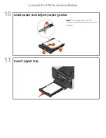 Предварительный просмотр 5 страницы Lexmark PRO700 Installation Manual