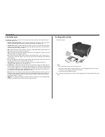 Preview for 6 page of Lexmark Pro710 series Quick Reference Manual