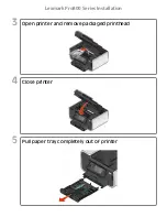 Preview for 2 page of Lexmark Pro800 Installation Manual