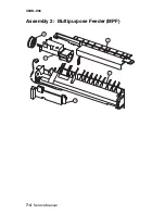 Предварительный просмотр 182 страницы Lexmark T420 Service Manual