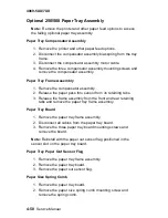 Preview for 260 page of Lexmark T62X Service Manual