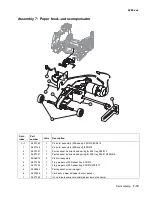 Предварительный просмотр 249 страницы Lexmark T630 - Printer - B/w Service Manual