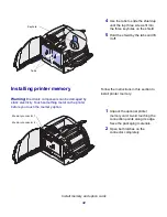 Preview for 37 page of Lexmark T630 - Printer - B/w Setup Manual