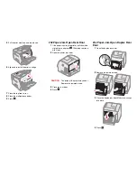 Preview for 2 page of Lexmark T64x Clearing Jams Manual