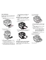 Preview for 3 page of Lexmark T64x Clearing Jams Manual