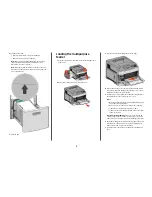 Preview for 3 page of Lexmark T650dtn Quick Reference