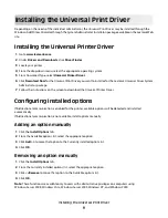 Preview for 9 page of Lexmark Universal Driver Brochure