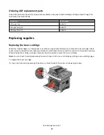 Preview for 8 page of Lexmark X264 Maintenance Manual