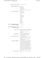 Preview for 4 page of Lexmark X264dn Specifications