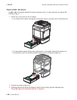 Предварительный просмотр 134 страницы Lexmark X500N Service Manual