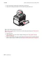 Предварительный просмотр 136 страницы Lexmark X500N Service Manual