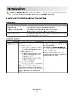 Preview for 5 page of Lexmark X5400 Series Fax Manual