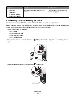 Preview for 13 page of Lexmark X5400 Series Fax Manual