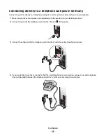 Preview for 15 page of Lexmark X5400 Series Fax Manual