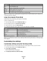 Preview for 30 page of Lexmark X5400 Series Fax Manual