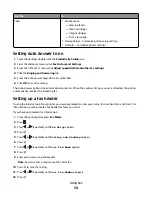 Preview for 34 page of Lexmark X5400 Series Fax Manual