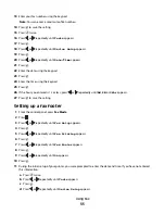 Preview for 35 page of Lexmark X5400 Series Fax Manual