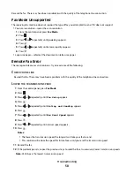 Preview for 50 page of Lexmark X5400 Series Fax Manual