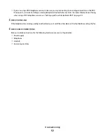 Preview for 52 page of Lexmark X5400 Series Fax Manual