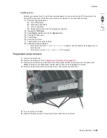 Предварительный просмотр 255 страницы Lexmark X548 Series Service Manual