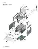 Preview for 3 page of Lexmark X548DE Service Manual